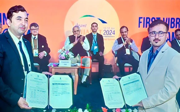 5,000 CRORE INVESTMENT MOU WITH GUJARAT GOVERNMENT